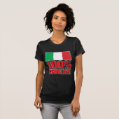 T-shirt Drapeau 100% italien (Devant entier)