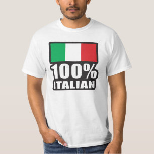 T-shirt Drapeau 100% italien