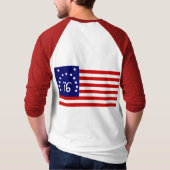 T-shirt Drapeau 1776 (Dos)