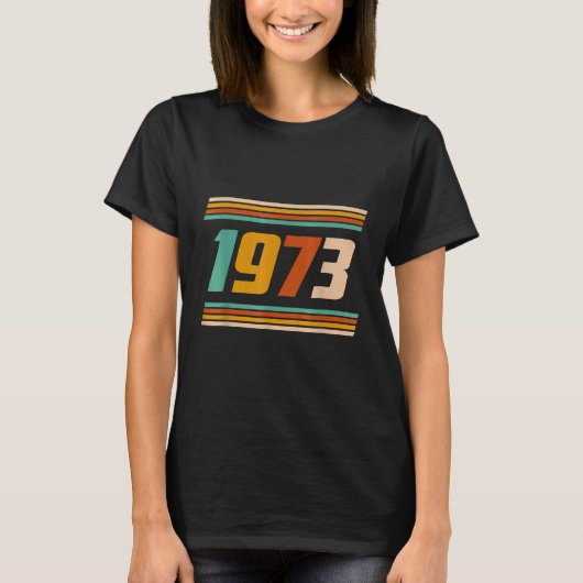 T-shirt Drapeau 1973 Pro Choice Pro American 1973 (Devant)