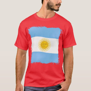 T-shirt Drapeau 1 de l'Argentine