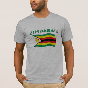 T-shirt Drapeau 2 du Zimbabwe