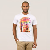 T-Shirt drapeau 2 torso masculin (Devant entier)