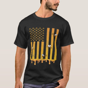T-shirt Drapeau 4 juillet Beekeper