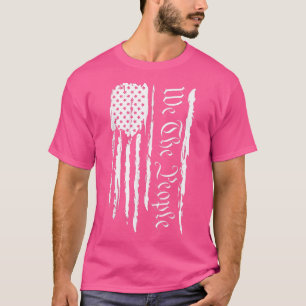 T-shirt Drapeau 4 juillet Patriotique hommes femmes USA 
