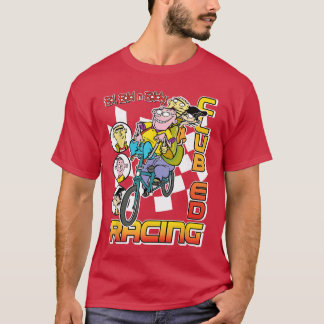 T-shirt Drapeau à damier Ed EDD N Eddy Club Ed Bike Racing