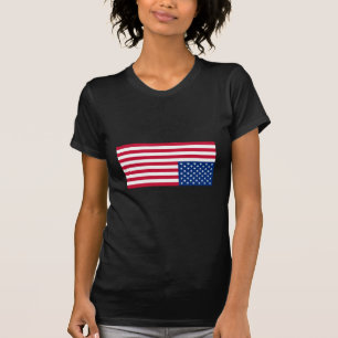 T-shirt Drapeau à l'envers
