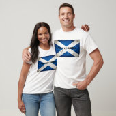 T-shirt Drapeau Abercrombie Grunge (Unisexe)