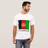 T-shirt Drapeau Afghanistan (Devant entier)