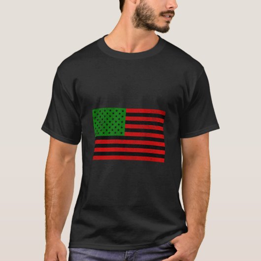 T-shirt Drapeau africain (Devant)