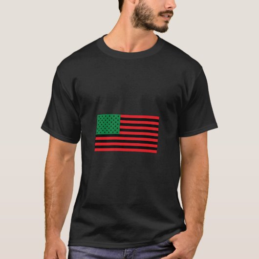 T-shirt Drapeau africain (Devant)