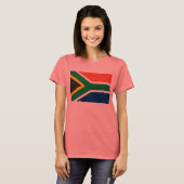 T-shirt Drapeau Afrique du Sud (Devant entier)