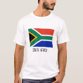 T-shirt Drapeau Afrique du Sud (Devant)