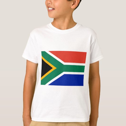 T-shirt Drapeau Afrique du Sud (Devant)