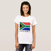 T-shirt Drapeau Afrique du Sud (Devant entier)