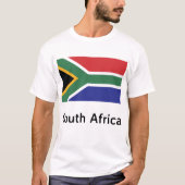 T-shirt Drapeau Afrique du Sud (Devant)