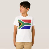 T-shirt Drapeau Afrique du Sud (Devant entier)