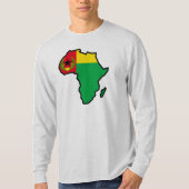 T-shirt Drapeau Afrique historique Cabo Verde (Devant)
