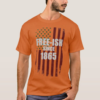 T-shirt Drapeau afro-américain pour Junet depuis 1865