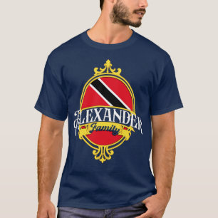 T-shirt Drapeau Alexander Family Trinité-et-Tobago