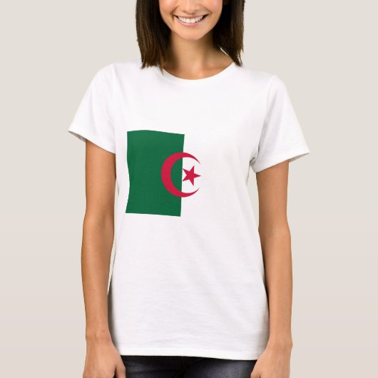 T-shirt Drapeau Algérie (Devant)