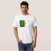 T-shirt Drapeau Algérie Grunge (Devant entier)