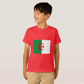 T-shirt drapeau algérien (Devant entier)