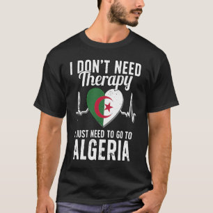 T-shirt Drapeau Algérien I Algérie Drapeau I Fête Algérie