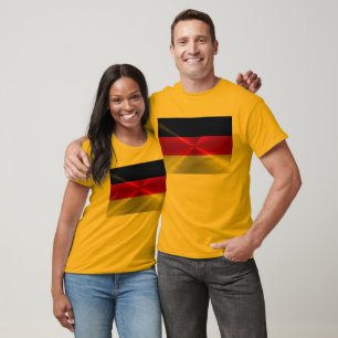 T-shirt Drapeau Allemagne