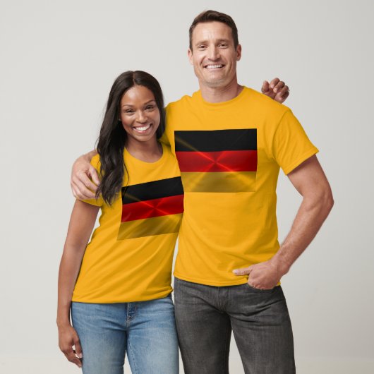 T-shirt Drapeau Allemagne (Unisexe)
