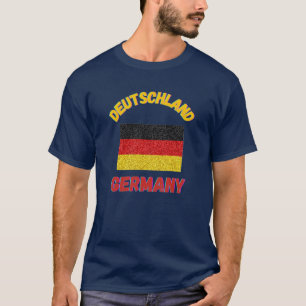 T-shirt Drapeau Allemagne deutsch Sport original Fan Club