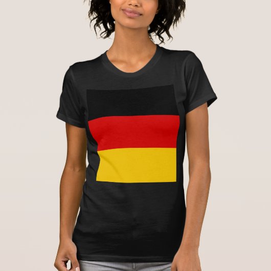 T-shirt Drapeau allemand (Devant)