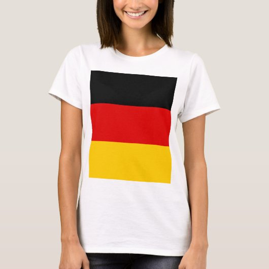 T-shirt Drapeau allemand (Devant)