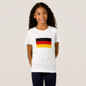 T-Shirt Drapeau allemand (Devant entier)