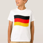T-shirt Drapeau allemand (Devant)