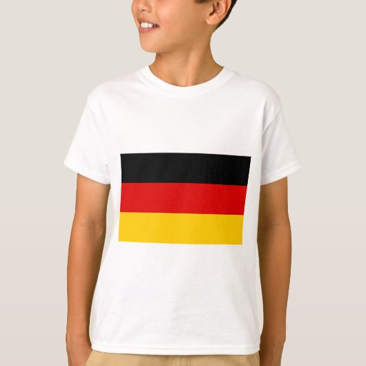 T-shirt Drapeau allemand (Devant)