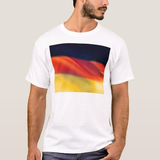 T-shirt Drapeau allemand (Devant)