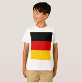 T-shirt Drapeau allemand (Devant entier)