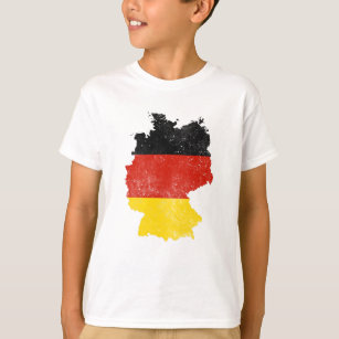 T-shirt Drapeau allemand
