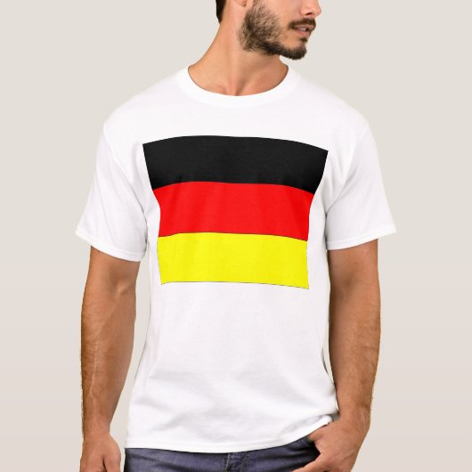T-shirt Drapeau allemand (Devant)