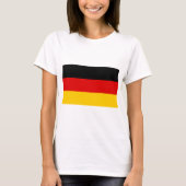 T-shirt Drapeau allemand (Devant)