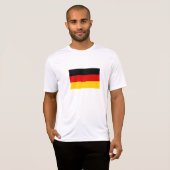 T-shirt Drapeau allemand (Devant entier)