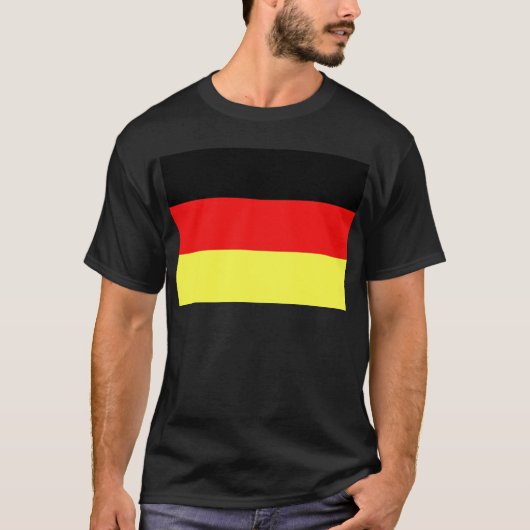 T-shirt Drapeau allemand (Devant)