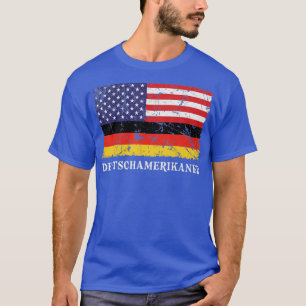 T-shirt Drapeau allemand américain Oktoberf
