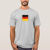 T-shirt Drapeau allemand Berlin (Devant)