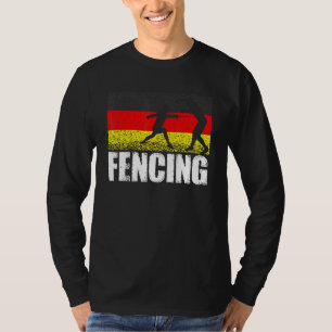 T-shirt Drapeau allemand Fencer sportifs allemands