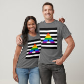 T-shirt Drapeau allié LGBTQ+ (Unisexe)