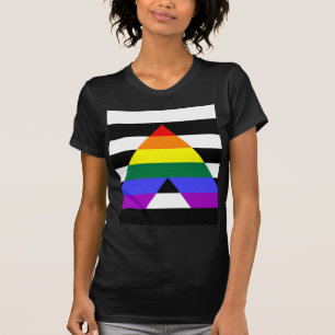 T-shirt Drapeau Ally droit