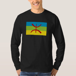 T-shirt Drapeau Amazigh Drapeau Berber Drapeau Kabyles