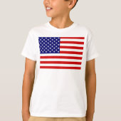 T-shirt Drapeau américain (Devant)